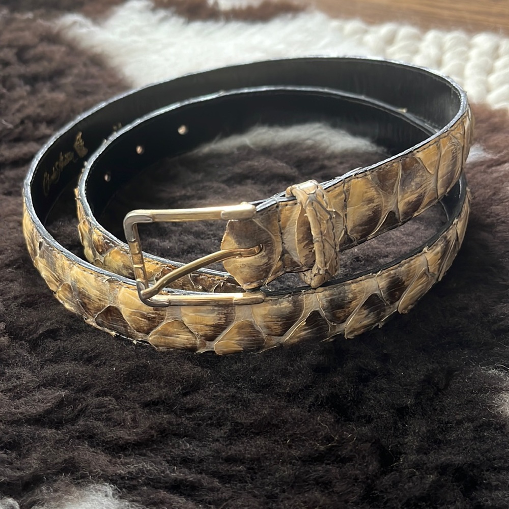 VINTAGE | Python Belt